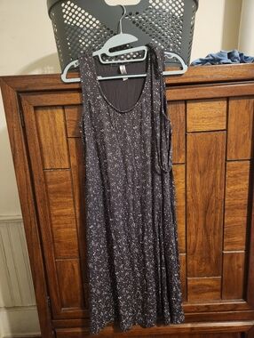 Latched Mama Starry Night Midi Tank Nursing Dress